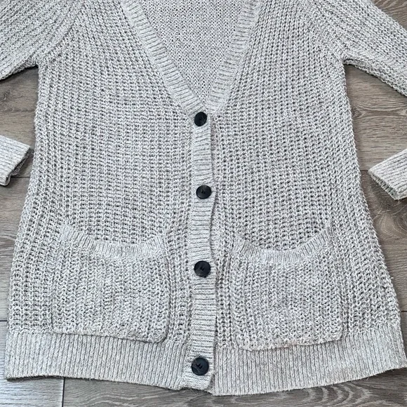 Garage Open Knit Slouchy Grandpa Cardigan - Picture 5 of 13